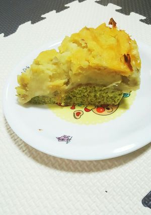 抹茶とさつまいものスィートポテトケーキ-レシピのメイン写真