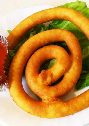 マッシュポテトでぐるぐるポテトフライ-レシピのメイン写真