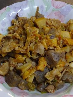 こんにゃくとエリンギの旨辛味噌炒め-レシピのメイン写真