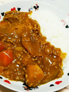 我が家のひき肉カレー-レシピのメイン写真