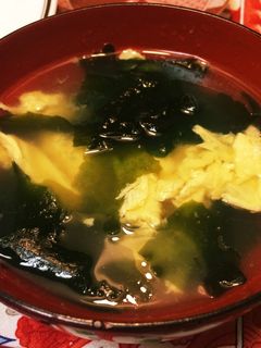 ワカメと卵の中華スープ-レシピのメイン写真