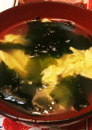 ワカメと卵の中華スープ-レシピのメイン写真