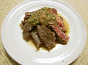 アンガス牛肩ロースのステーキ-レシピのメイン写真