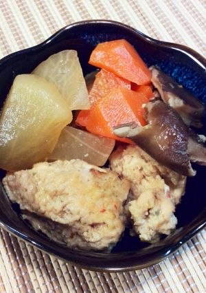 簡単✳大根とつくねの煮物✳-レシピのメイン写真