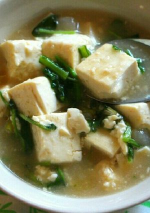 【簡単・ヘルシー】七草で♪七草麻婆豆腐-レシピのメイン写真
