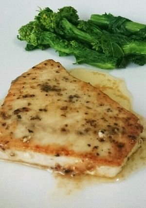 めかじきのムニエル レモンバターソースで-レシピのメイン写真