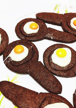目玉焼きクッキー-レシピのメイン写真