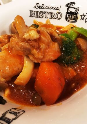 鶏肉ミートソース煮-レシピのメイン写真
