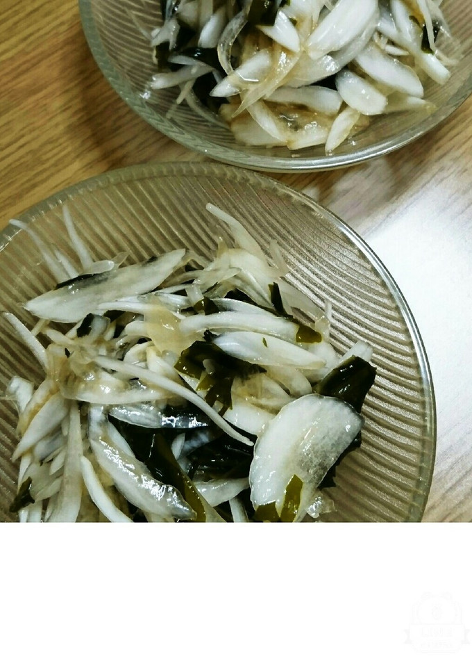 新玉ねぎとワカメのポン酢和え(*^^*)-レシピのメイン写真