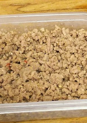 肉味噌～そぼろ丼に-レシピのメイン写真