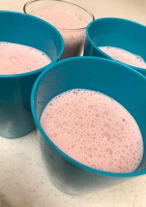 5分でおやつ☆いちごのヨーグルトドリンク-レシピのメイン写真