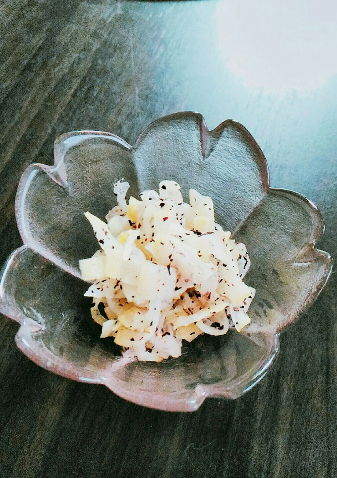 大根の胡麻ゆかり和え-レシピのメイン写真