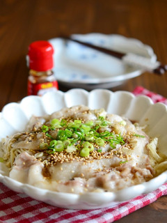 豚バラ肉ともやしのおぼろ昆布蒸し-レシピのメイン写真