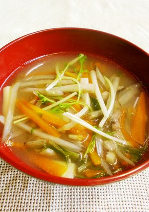 みそ 沢煮 野菜たっぷり うまみたっぷり-レシピのメイン写真
