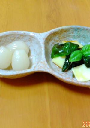 バジルとチーズのナムル-レシピのメイン写真
