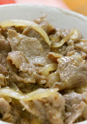 牛丼　金山寺みそ味-レシピのメイン写真