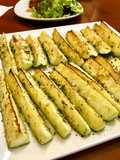 ズッキーニのハーブ・パルメジャン焼き