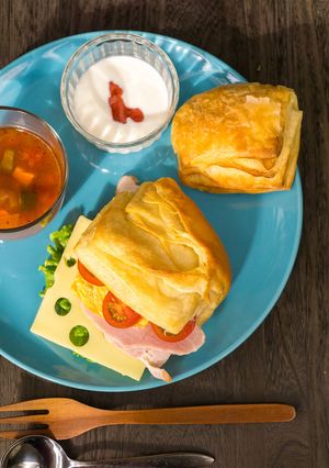デニッシュサンド用バンズ-レシピのメイン写真
