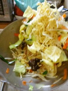 最強のチタン鍋で中華焼きそば-レシピのメイン写真