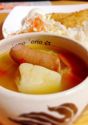ごろごろ野菜のコンソメスープ-レシピのメイン写真