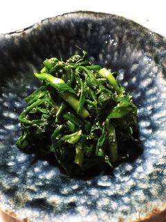 超簡単ニラの中華和え☆大量消費☆春菊でも-レシピのメイン写真