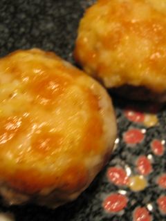 お月見しいたけ マヨたまチーズ焼き-レシピのメイン写真