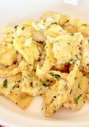 離乳食手づかみごはん〜卵1個レンチン飯-レシピのメイン写真