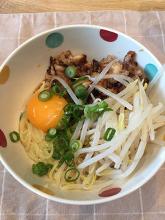 王将の釜玉ラーメン-レシピのメイン写真