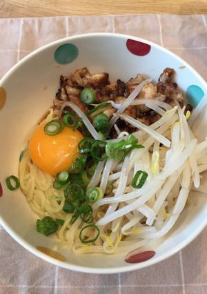 王将の釜玉ラーメン-レシピのメイン写真