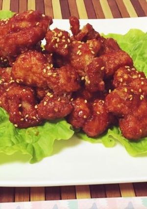 旨辛ヤムニョムチキン-レシピのメイン写真