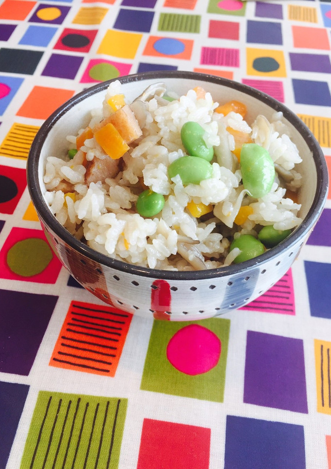 おでんの煮汁で簡単うまうま炊き込みご飯☆-レシピのメイン写真