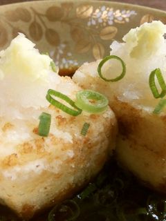 ポン酢でいただく揚げ出し豆腐-レシピのメイン写真