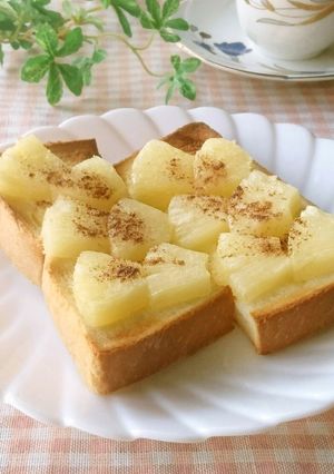 パイナップル☆バターシナモントースト-レシピのメイン写真