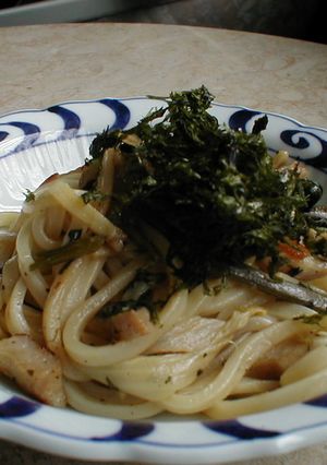 酢と胡麻油の風味☆焼きうどん☆冷凍庫整理-レシピのメイン写真