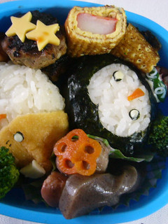 なーさん&なーやんのキャラ弁-レシピのメイン写真