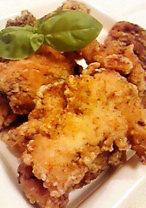鶏むね肉のせんべい風-レシピのメイン写真