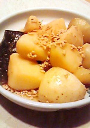 新じゃがの鶏そぼろ煮-レシピのメイン写真