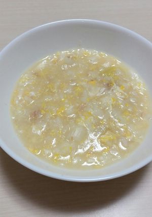 ツナ雑炊-レシピのメイン写真