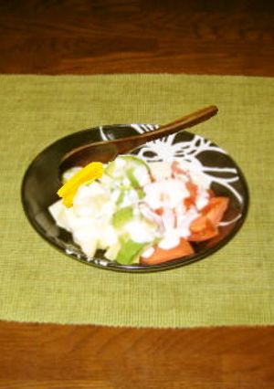 フルーツ野菜サラダドレッシング-レシピのメイン写真