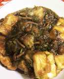 みぞれなめこの揚げ出しモチ豆腐