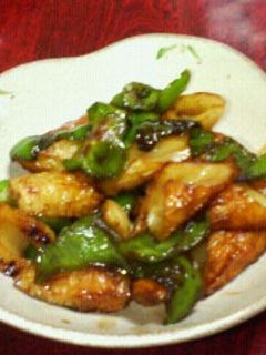 ピーマンとちくわのピリカラ炒め-レシピのメイン写真