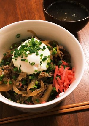 【簡単・基本・常備菜】がっつり！牛丼-レシピのメイン写真