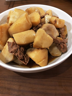 牛肉と里芋のオイスターソース煮-レシピのメイン写真