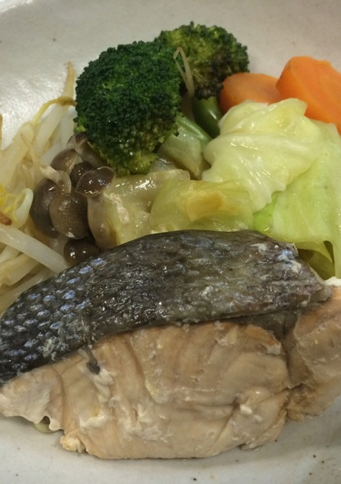 鮭の蒸し焼き-レシピのメイン写真