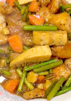 簡単な揚げない豚肉で酢豚-レシピのメイン写真