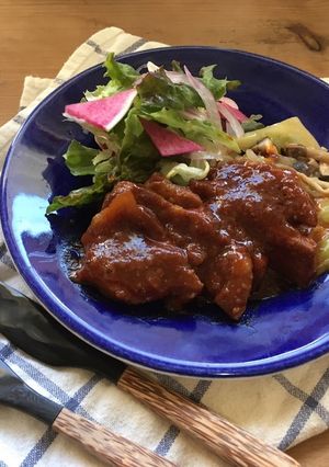アメリカンBBQポーク-レシピのメイン写真