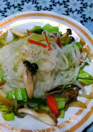 ダイエット！大根で、塩焼きそば風-レシピのメイン写真