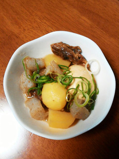 牛すじじゃが芋のどて焼き-レシピのメイン写真