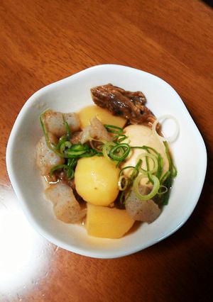 牛すじじゃが芋のどて焼き-レシピのメイン写真