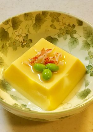 玉子豆腐でおもてなし-レシピのメイン写真